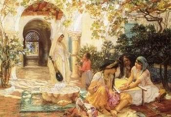 unknow artist Arab or Arabic people and life. Orientalism oil paintings  336